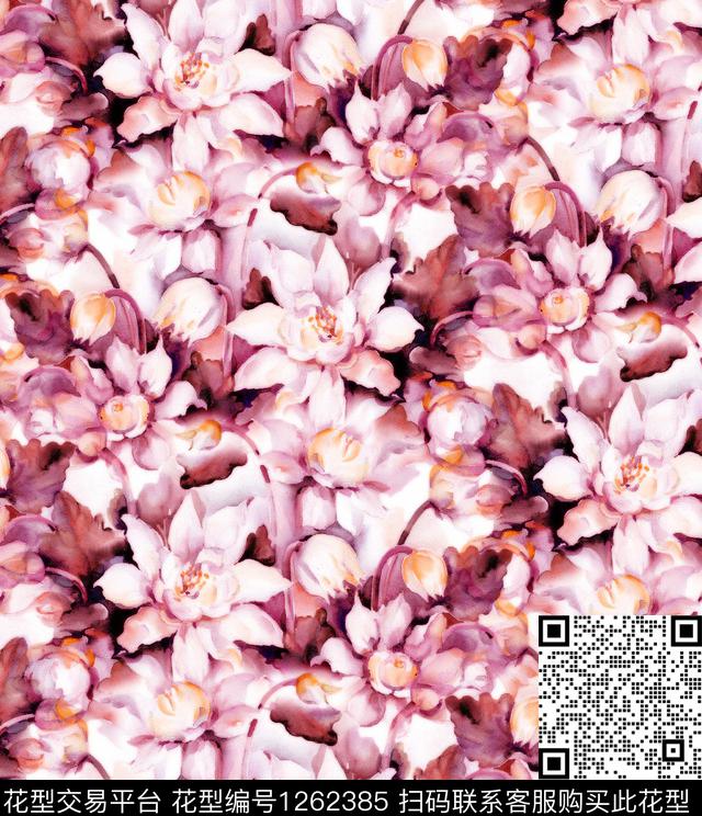 火柴小碎花绣花华亿平台数码印花华亿平台下载（图片编号: 1262385） - 瓦栏（Walan）