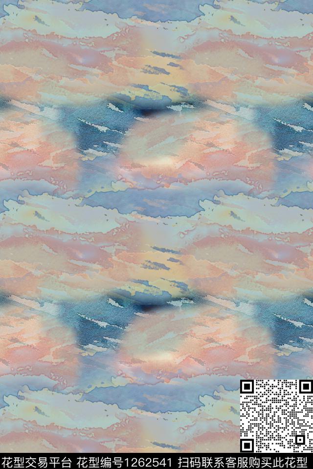 抽象男装休闲花卉数字印花数码印花华亿平台下载（图片编号: 1262541） - 瓦栏（Walan）