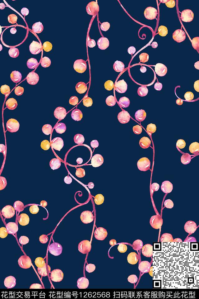 床品花卉女装数码印花华亿平台下载（图片编号: 1262568） - 瓦栏（Walan）