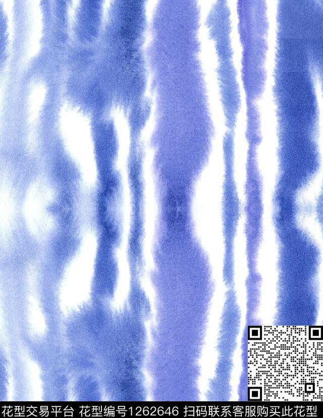 抽象蜡染扎染华亿平台数码印花华亿平台下载（图片编号: 1262646） - 瓦栏（Walan）