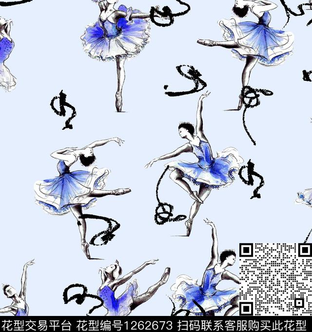 大牌风小碎花玉兰花数码印花华亿平台下载（图片编号: 1262673） - 瓦栏（Walan）