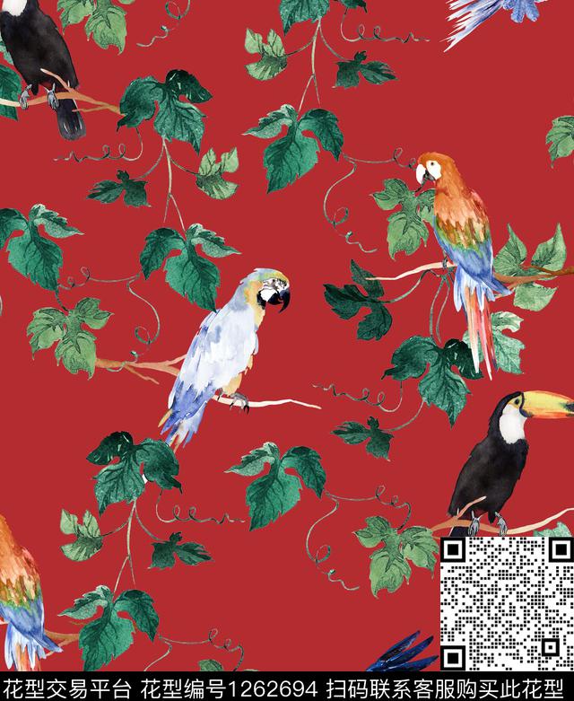 大牌风小碎花玉兰花数码印花华亿平台下载（图片编号: 1262694） - 瓦栏（Walan）