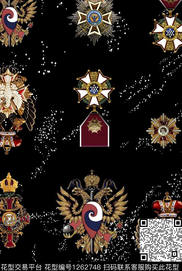 数码华亿平台大牌风男装数码印花华亿平台下载（图片编号: 1262748） - 瓦栏（Walan）