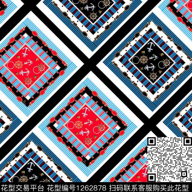 几何数码华亿平台民族风数码印花华亿平台下载（图片编号: 1262878） - 瓦栏（Walan）