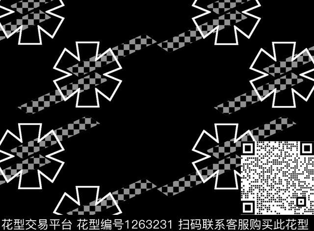 版画数码华亿平台几何男装数码印花华亿平台下载（图片编号: 1263231） - 瓦栏（Walan）