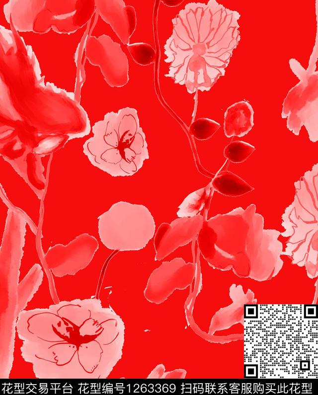 欧洲婚庆潮牌数码印花华亿平台下载（图片编号: 1263369） - 瓦栏（Walan）