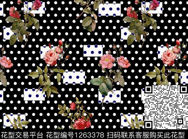 欧洲几何潮牌数码印花华亿平台下载（图片编号: 1263378） - 瓦栏（Walan）