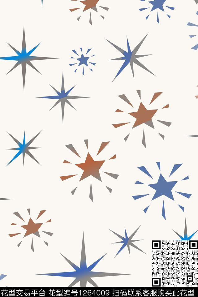 趣味抽象细碎星尘数码印花华亿平台下载（图片编号: 1264009） - 瓦栏（Walan）