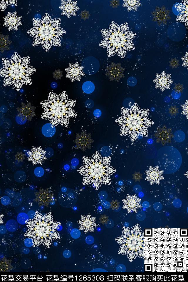 星空几何大牌风数码印花华亿平台下载（图片编号: 1265308） - 瓦栏（Walan）