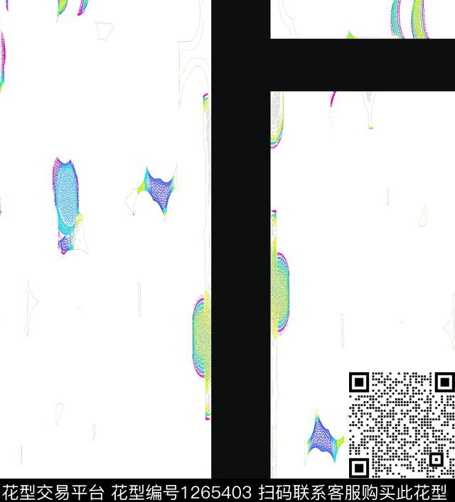 几何抽象格子数码印花华亿平台下载（图片编号: 1265403） - 瓦栏（Walan）