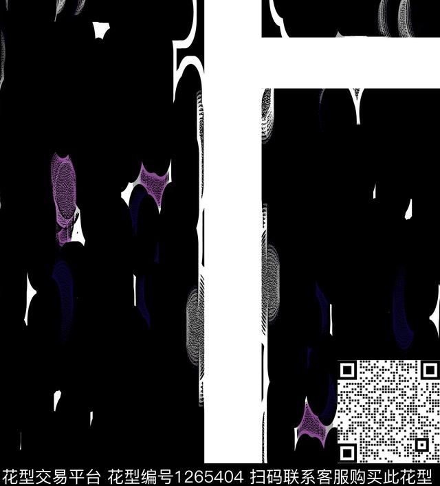 几何抽象格子数码印花华亿平台下载（图片编号: 1265404） - 瓦栏（Walan）