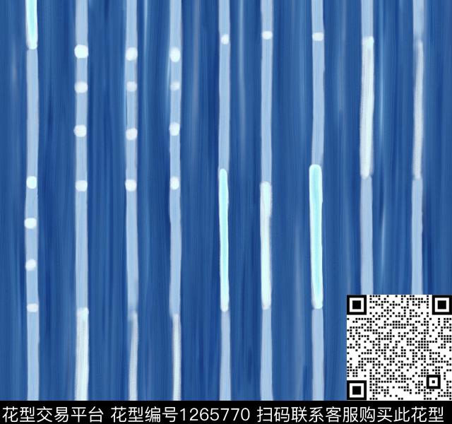 手绘几何大牌风数码印花华亿平台下载（图片编号: 1265770） - 瓦栏（Walan）