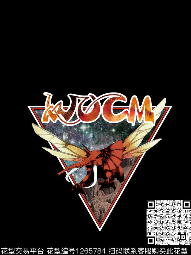 星空潮牌大象数码印花华亿平台下载（图片编号: 1265784） - 瓦栏（Walan）