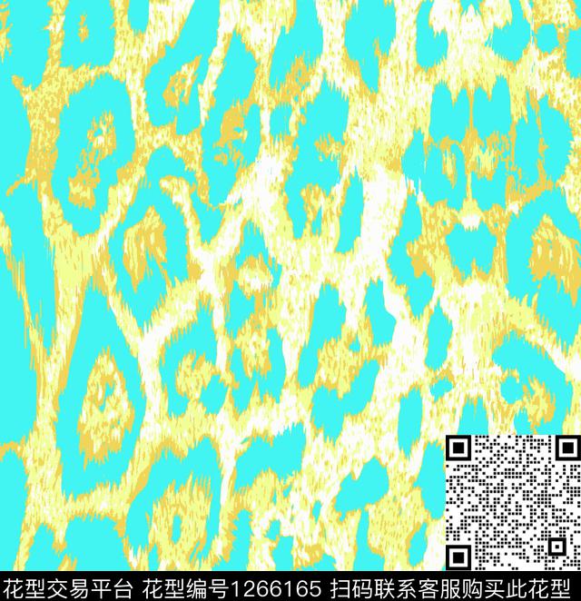 豹纹系列皮衣夹克网纱雪纺系列传统印花华亿平台下载（图片编号: 1266165） - 瓦栏（Walan）