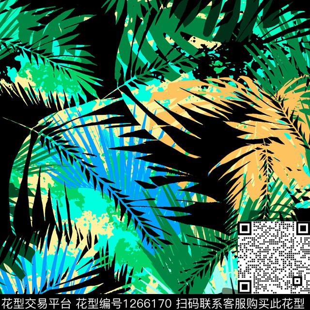 茂密森林传统印花华亿平台下载（图片编号: 1266170） - 瓦栏（Walan）