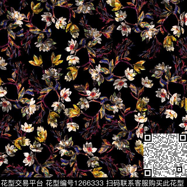 女装复古数码华亿平台数码印花华亿平台下载（图片编号: 1266333） - 瓦栏（Walan）