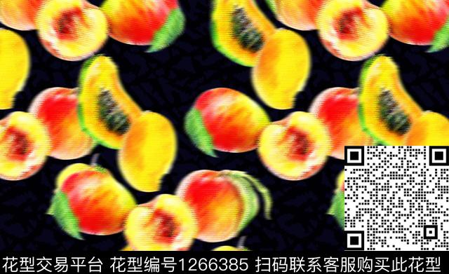 潮牌大牌风抽象数码印花华亿平台下载（图片编号: 1266385） - 瓦栏（Walan）