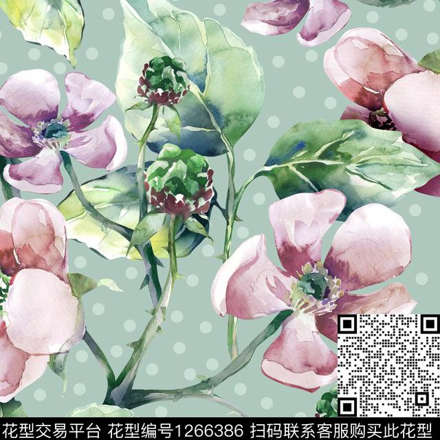 潮牌大牌风欧洲数码印花华亿平台下载（图片编号: 1266386） - 瓦栏（Walan）