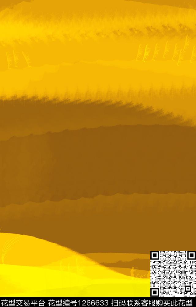 抽象混合拼接绘画数码印花华亿平台下载（图片编号: 1266633） - 瓦栏（Walan）