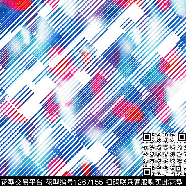 笔触渐变男装条纹传统印花华亿平台下载（图片编号: 1267155） - 瓦栏（Walan）