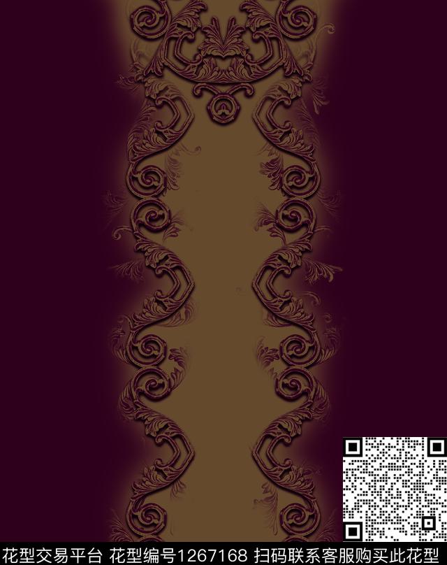 定位花连衣裙丝绒数码印花华亿平台下载（图片编号: 1267168） - 瓦栏（Walan）