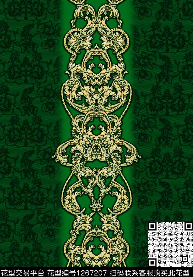 定位花连衣裙北欧数码印花华亿平台下载（图片编号: 1267207） - 瓦栏（Walan）