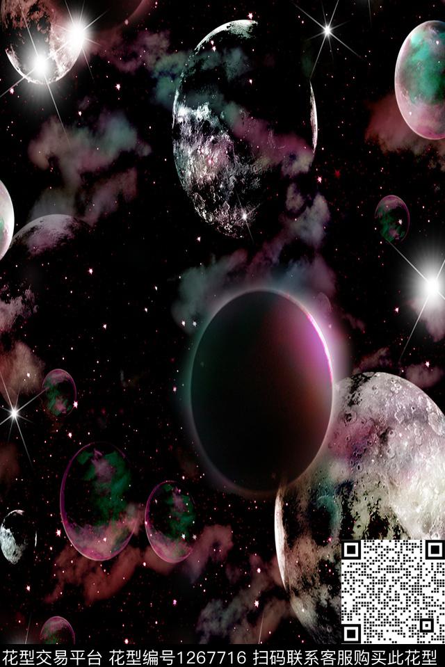 女装星空男装数码印花华亿平台下载（图片编号: 1267716） - 瓦栏（Walan）