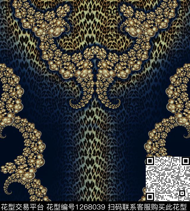 定位花连衣裙印度数码印花华亿平台下载（图片编号: 1268039） - 瓦栏（Walan）