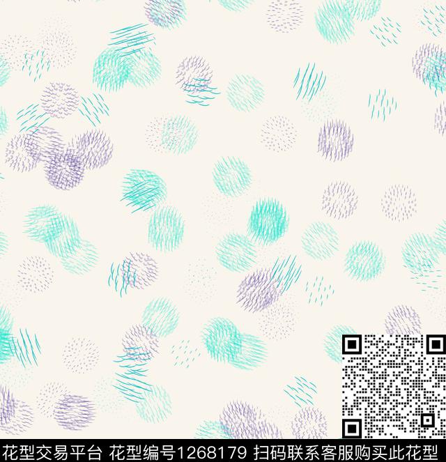 绘画几何抽象数码印花华亿平台下载（图片编号: 1268179） - 瓦栏（Walan）