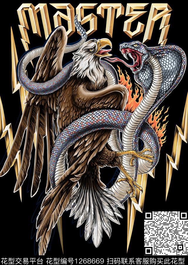 定位花男装大牌风数码印花华亿平台下载（图片编号: 1268669） - 瓦栏（Walan）