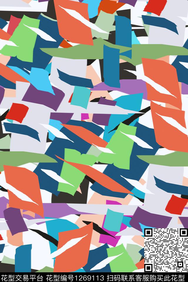 笔触迷彩运动服传统印花华亿平台下载（图片编号: 1269113） - 瓦栏（Walan）