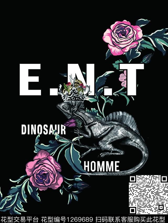 动物定位花花卉数码印花华亿平台下载（图片编号: 1269689） - 瓦栏（Walan）