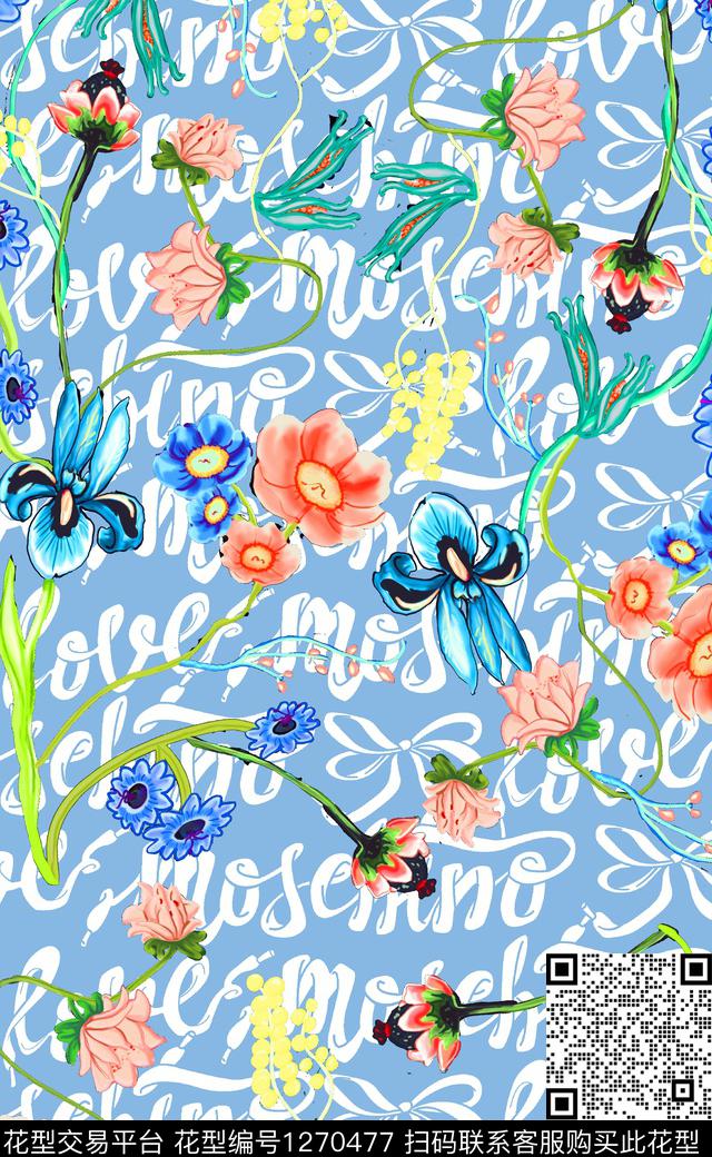 数码华亿平台大牌风欧洲数码印花华亿平台下载（图片编号: 1270477） - 瓦栏（Walan）