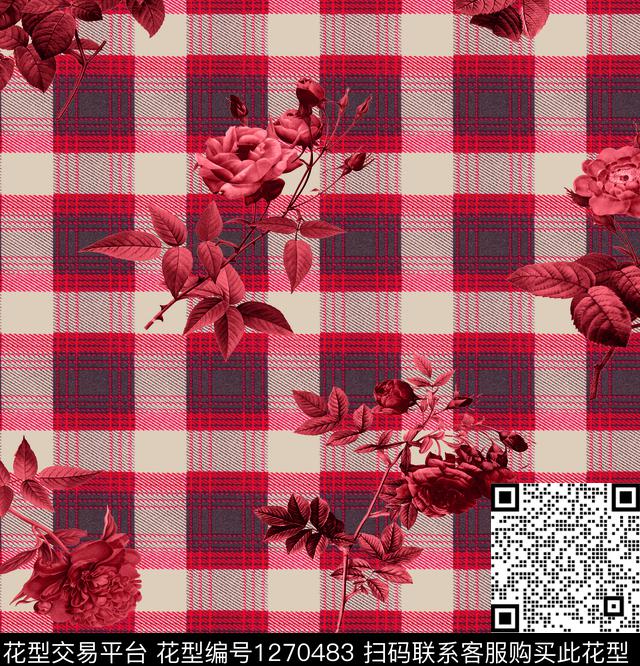 复古几何数码华亿平台数码印花华亿平台下载（图片编号: 1270483） - 瓦栏（Walan）