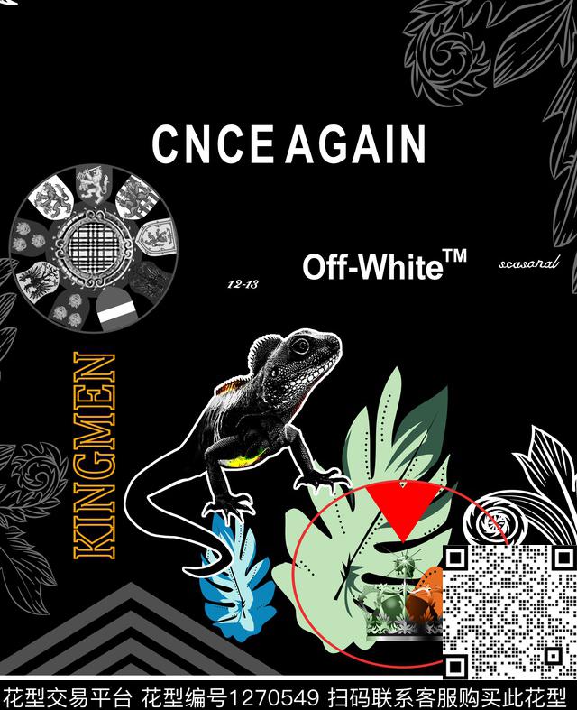 动物花卉格子数码印花华亿平台下载（图片编号: 1270549） - 瓦栏（Walan）