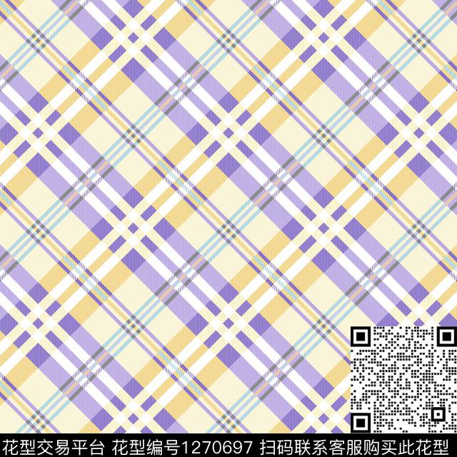 格子系列少女泳装系列韩版华亿平台传统印花华亿平台下载（图片编号: 1270697） - 瓦栏（Walan）