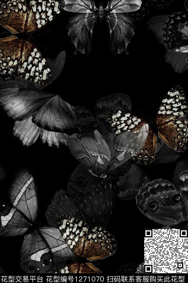 动物男装满版散花数码印花华亿平台下载（图片编号: 1271070） - 瓦栏（Walan）