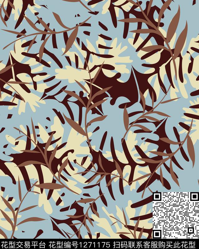 复古几何大牌风传统印花华亿平台下载（图片编号: 1271175） - 瓦栏（Walan）