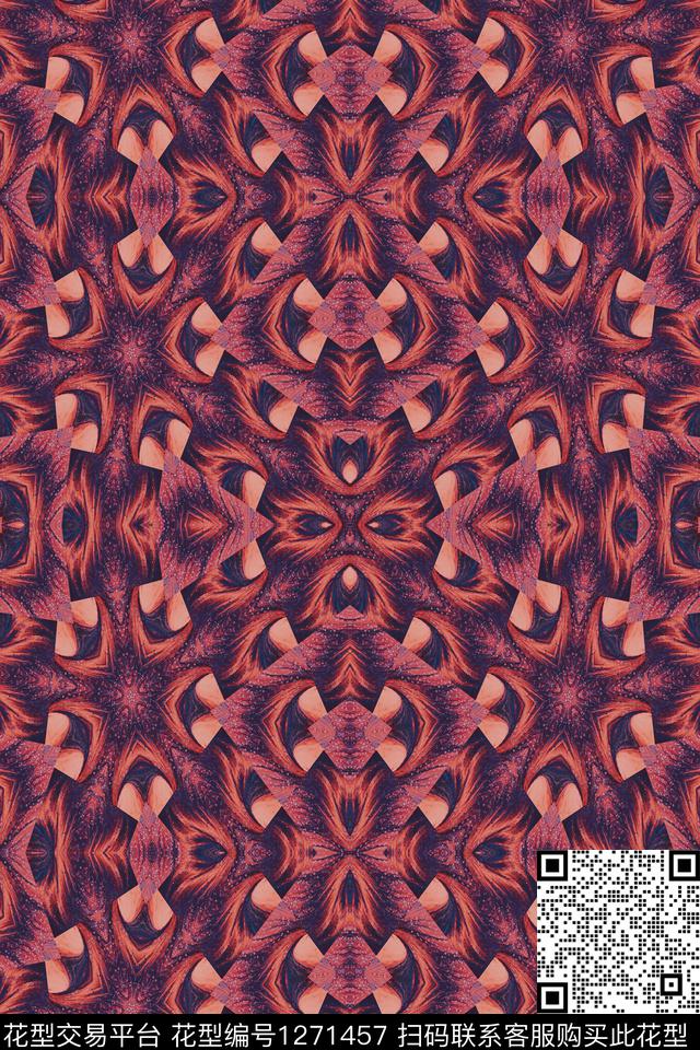 复古传统印花华亿平台下载（图片编号: 1271457） - 瓦栏（Walan）