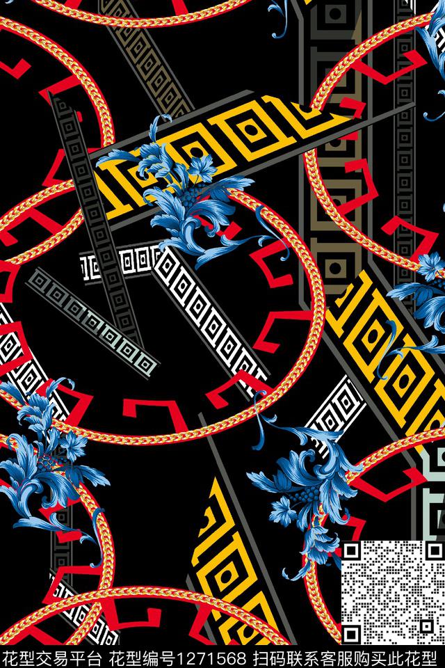 绘画男装大牌风数码印花华亿平台下载（图片编号: 1271568） - 瓦栏（Walan）