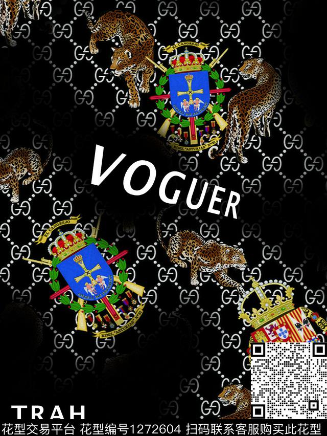 动物数码华亿平台几何数码印花华亿平台下载（图片编号: 1272604） - 瓦栏（Walan）