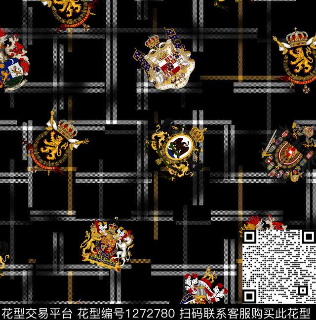 数码华亿平台几何男装数码印花华亿平台下载（图片编号: 1272780） - 瓦栏（Walan）