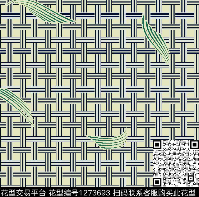 几何抽象民族风传统印花华亿平台下载（图片编号: 1273693） - 瓦栏（Walan）