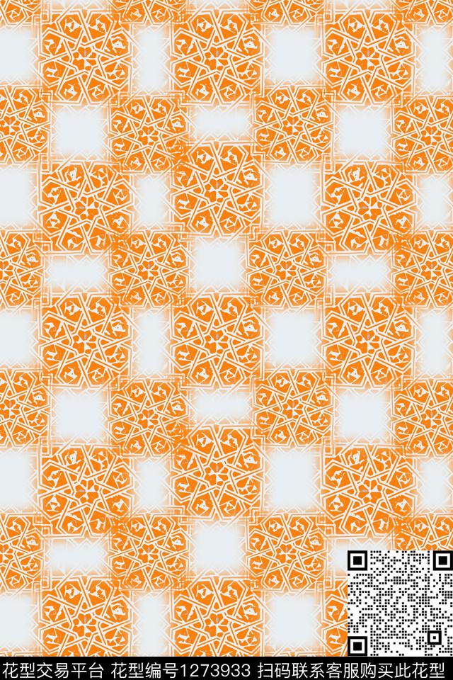 卡通婴童图案格子混搭格子图案数码印花华亿平台下载（图片编号: 1273933） - 瓦栏（Walan）