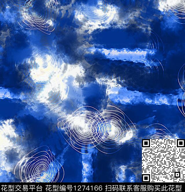 迷彩男装抽象数码印花华亿平台下载（图片编号: 1274166） - 瓦栏（Walan）