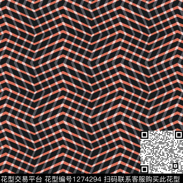 几何女装男装传统印花华亿平台下载（图片编号: 1274294） - 瓦栏（Walan）