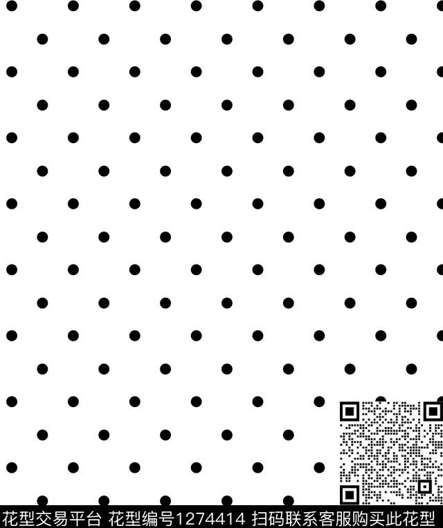 简约几何波点传统印花华亿平台下载（图片编号: 1274414） - 瓦栏（Walan）