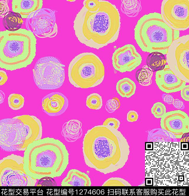 迷彩几何抽象数码印花华亿平台下载（图片编号: 1274606） - 瓦栏（Walan）