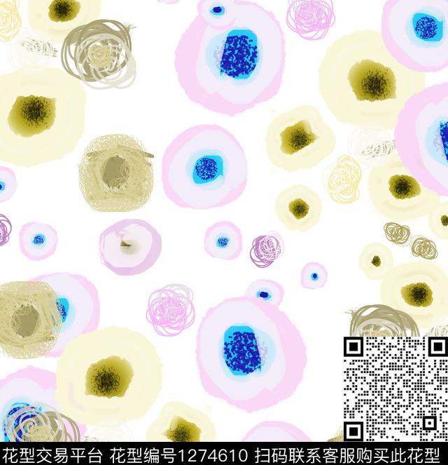 迷彩几何抽象数码印花华亿平台下载（图片编号: 1274610） - 瓦栏（Walan）