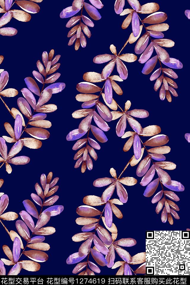 床品女装花卉数码印花华亿平台下载（图片编号: 1274619） - 瓦栏（Walan）